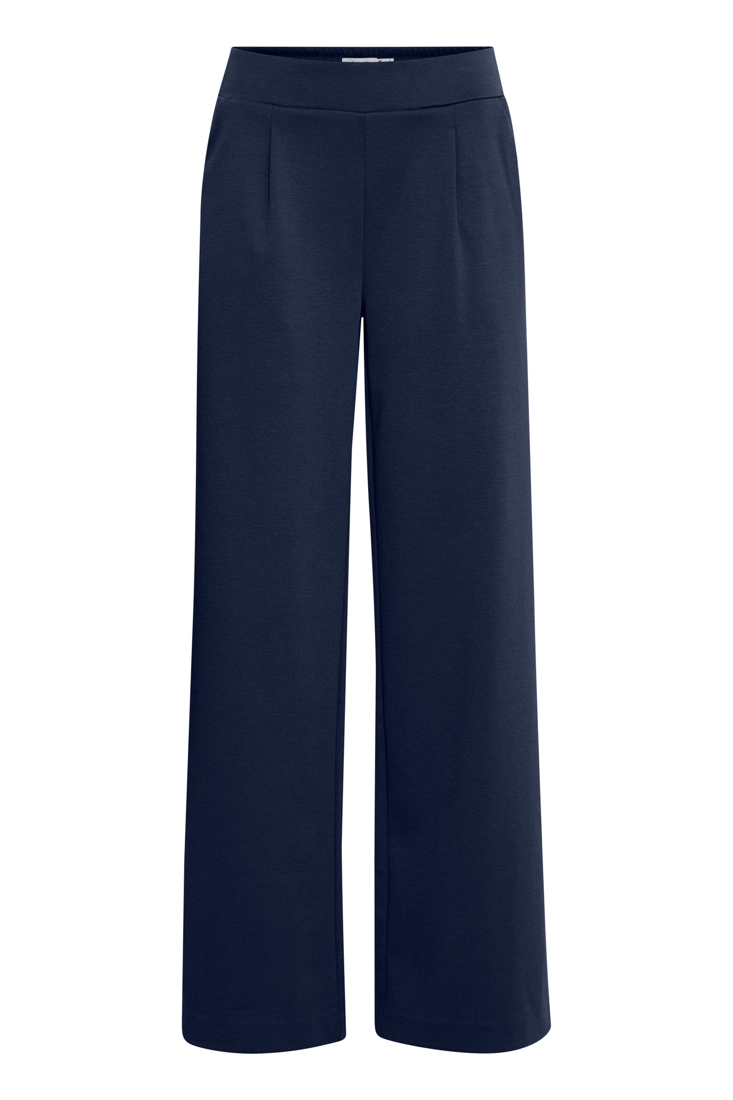 BY - Rizetta Jersey Wide Trousers - Copenhagen Night