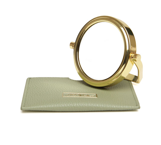 AW - Mirror & Pouch - Sage