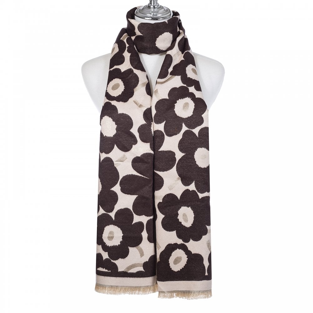 PL - Poppy Scarf - Chocolate